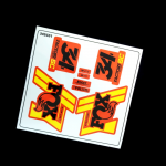 Mountain Bicycle Fork Decal Stickers for FOX Factory 34 boost step-cast 2